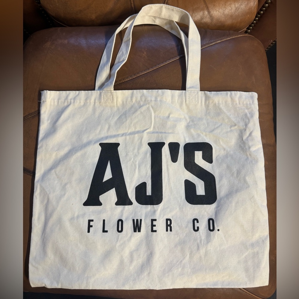 AJ's Flower Co. Canvas Tote Bag